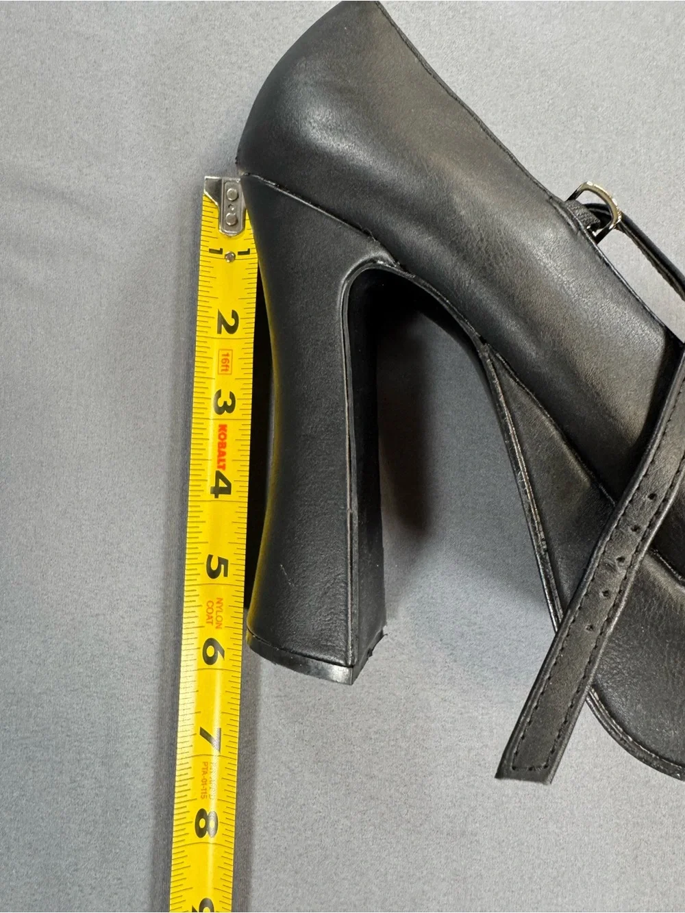 Demonia Black Platform Mary Jane Pumps